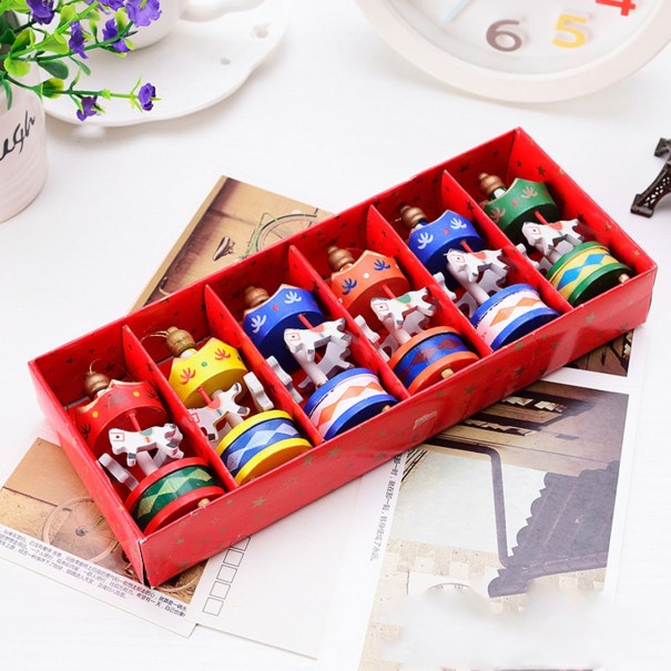Christmas Decoration Carousel 6 pcs 1