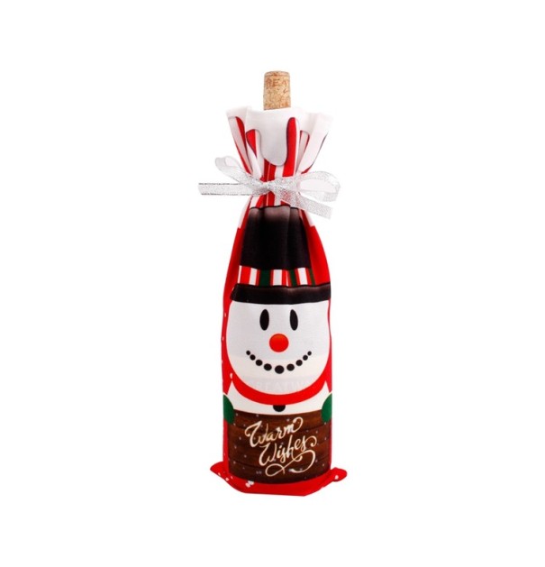 Christmas Decoration for Wine Bottle J3468 3