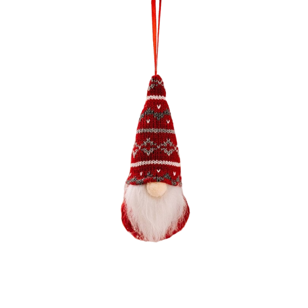 Christmas Decoration Gnome for Hanging 15 x 5 cm 1