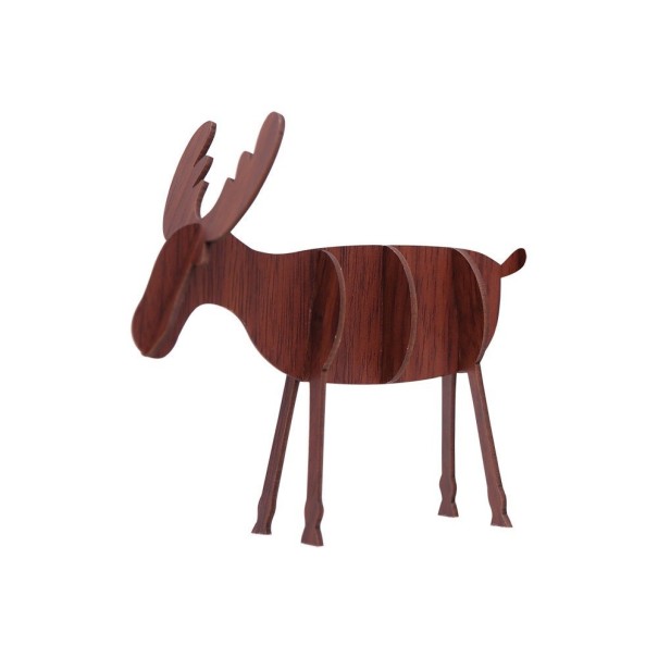 Christmas Decoration Moose dark brown S