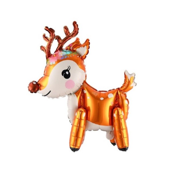 Christmas Foil Balloon Reindeer P4058 1