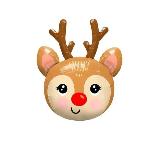 Christmas Foil Balloon Reindeer 1