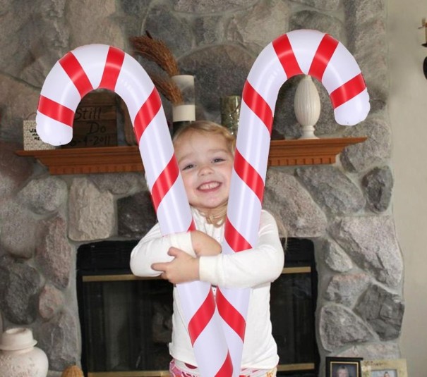 Christmas Inflatable Lollipop 1