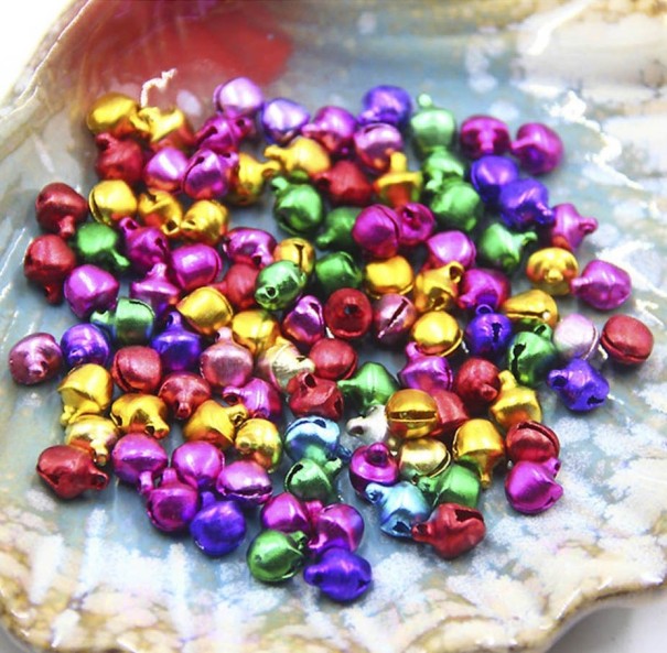 Christmas Jingle Bells Coloured 100 pcs S