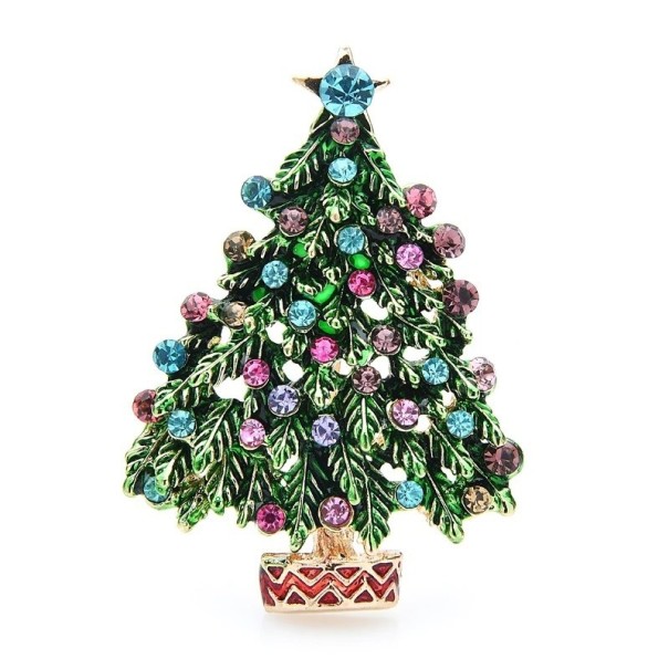 Christmas Tree Brooch 1