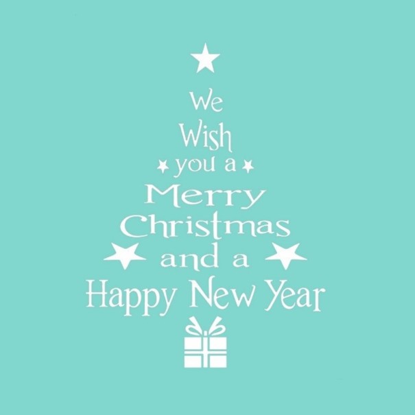 Christmas Window Decoration white