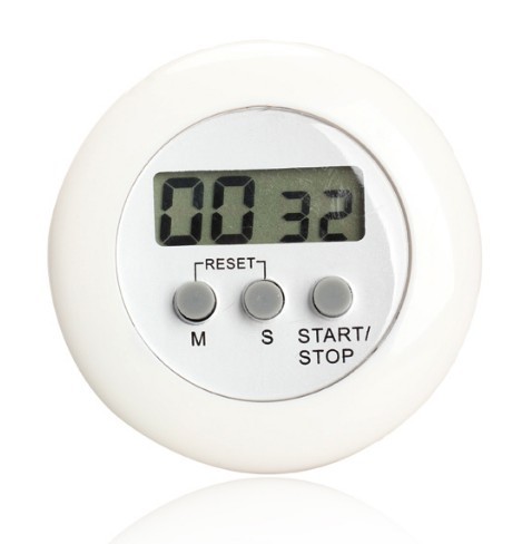 Chronomètre de cuisine numérique LCD J913 blanc