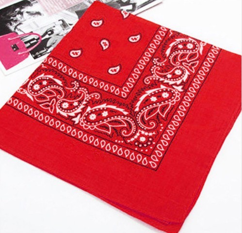 Chusta bandana czerwony