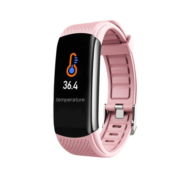 Chytré fitness hodinky K1215 ružová