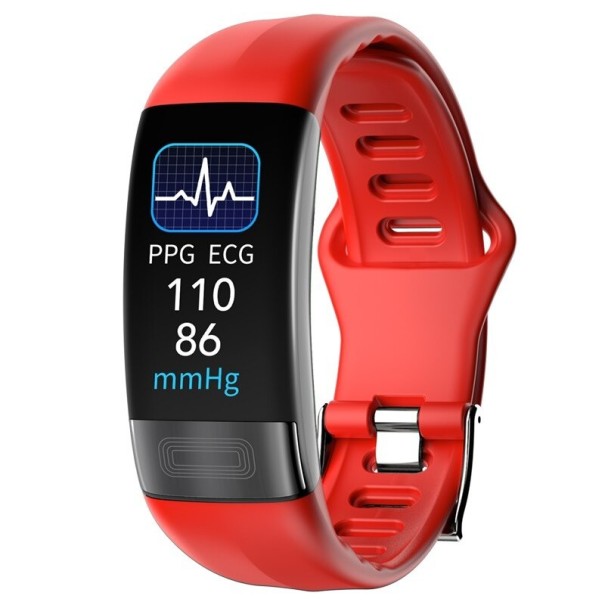 Chytré fitness hodinky K1363 červená
