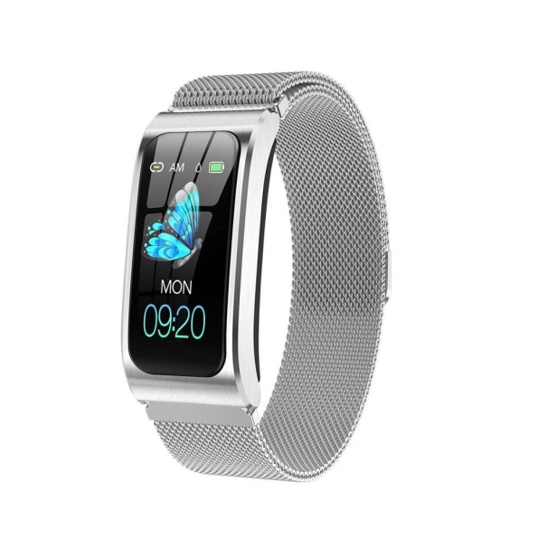 Chytré fitness hodinky K1374 stříbrná