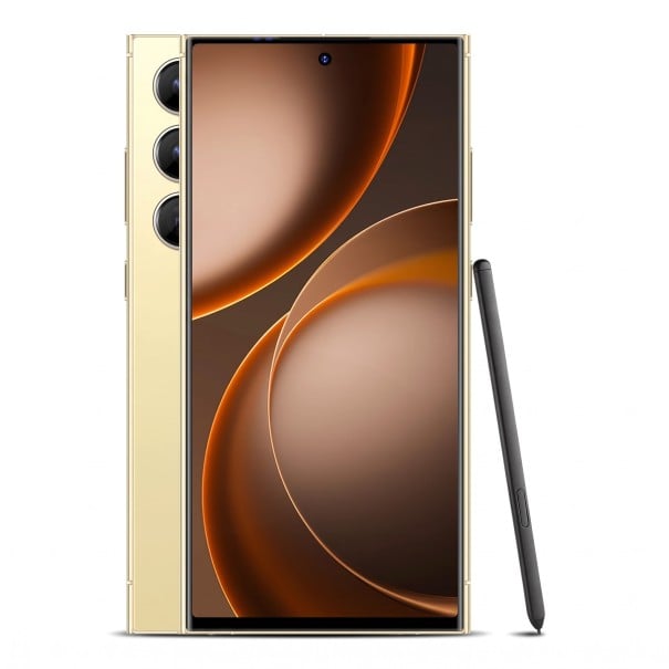 Chytrý telefon FUFFI S26 Pro Displej 6,8 palce 720 x 1600 px 12 GB RAM a 512 GB ROM Fotoaparáty 20 Mpx a 8 Mpx Pro práci i zábavu žlutá