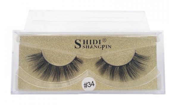 Cils en MINK doré 5