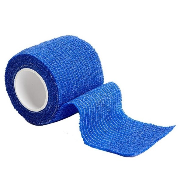 Cinta adhesiva 10 cm x 4,5 m azul oscuro