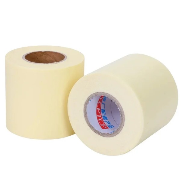 Cinta adhesiva para instalación de aire acondicionado 10 mx 60 mm Extra fuerte Resistente a la humedad Fuerte adherencia Para tuberías Aislamiento y sellado amarillo