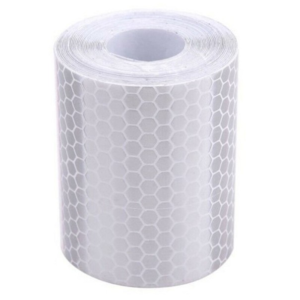 Cinta autoadhesiva reflectante blanco
