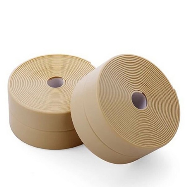 Cinta de sellado impermeable beige