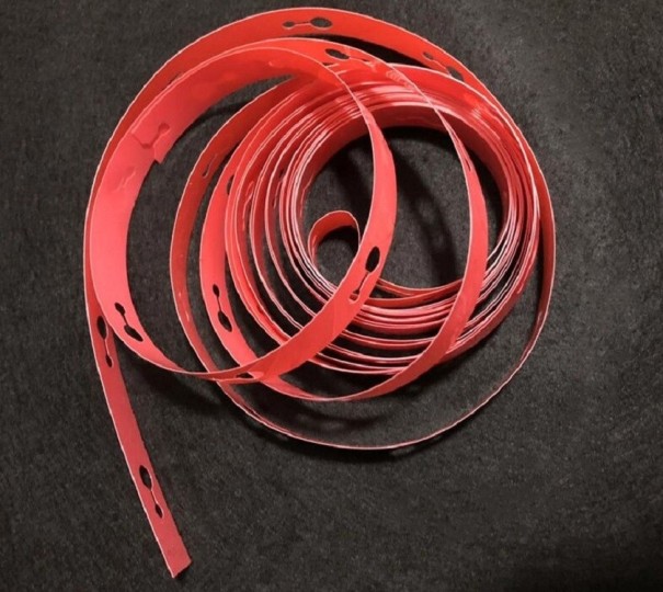 Cinta para guirnalda de globos 5 m rojo