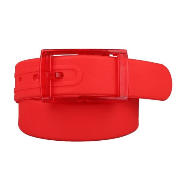 Cinto de plástico feminino vermelho