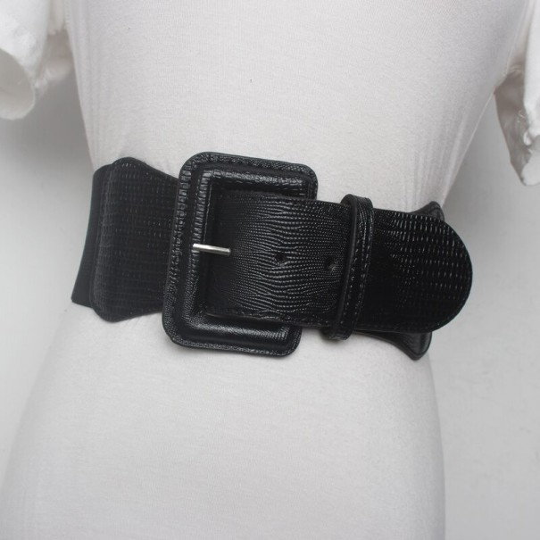 Cinto elástico feminino L203 preto