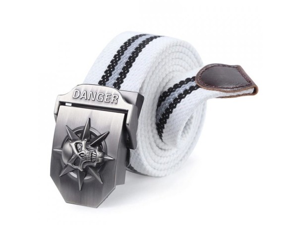 Cinto Masculino com Caveira 105 cm 12