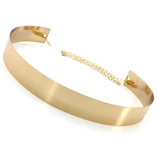 Cinto metálico para senhora dourado 2