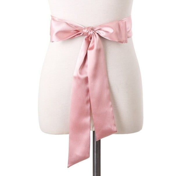 Cintura da donna con nodo rosa