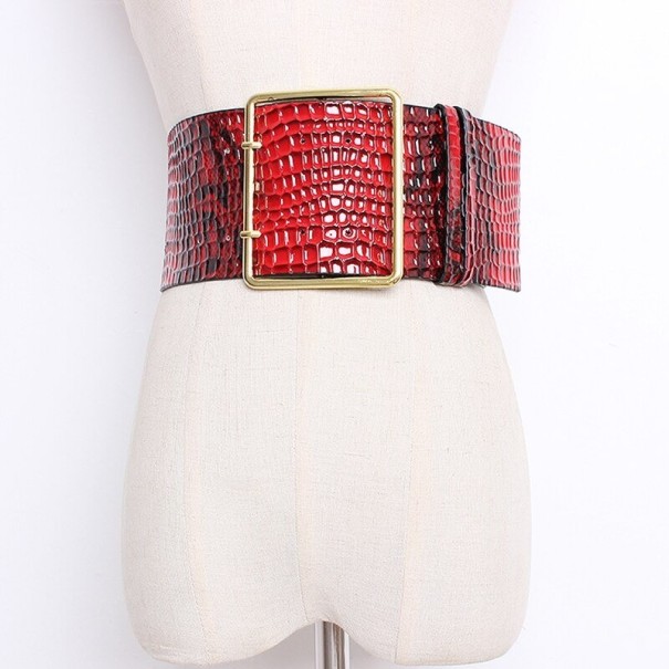 Cintura da Donna L249 rosso