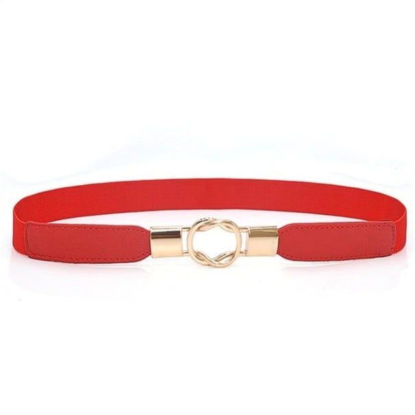 Cintura elastica da donna L182 rosso