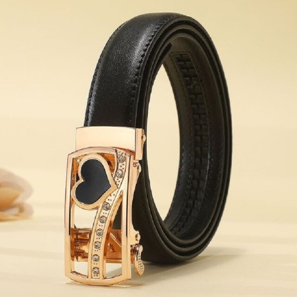 Cintura in pelle da donna L143 90 cm 1