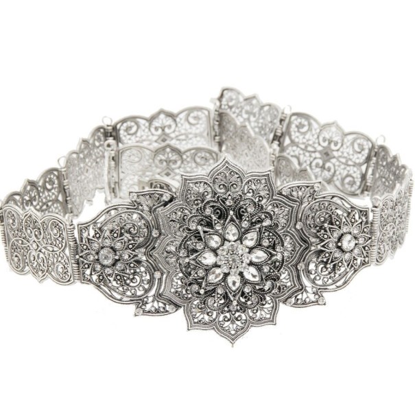 Cintura metallica da donna L63 2