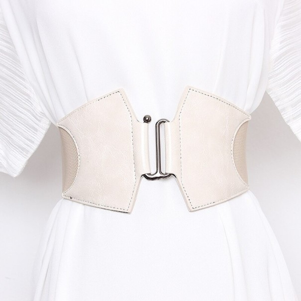 Cinturón corsé de mujer L201 beige