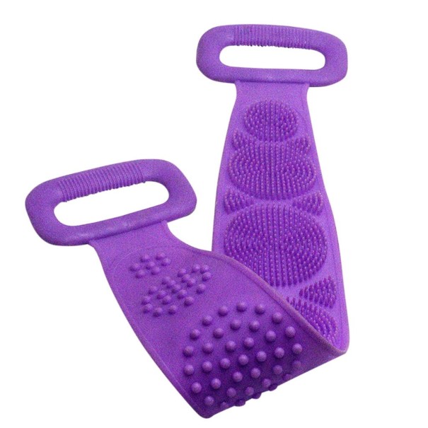 Cinturón de masaje para ducha morado