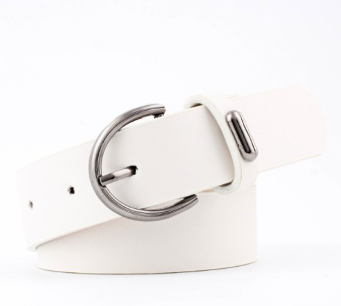 Cinturón de mujer 103 cm J3126 blanco