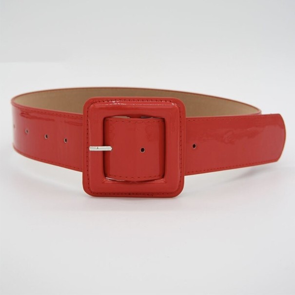 Cinturón de mujer L125 rojo