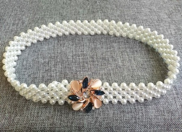 Cinturón de perlas para mujer 2