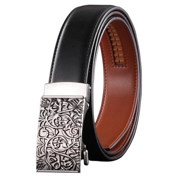 Cinturón de piel para hombre L304 110 cm 21