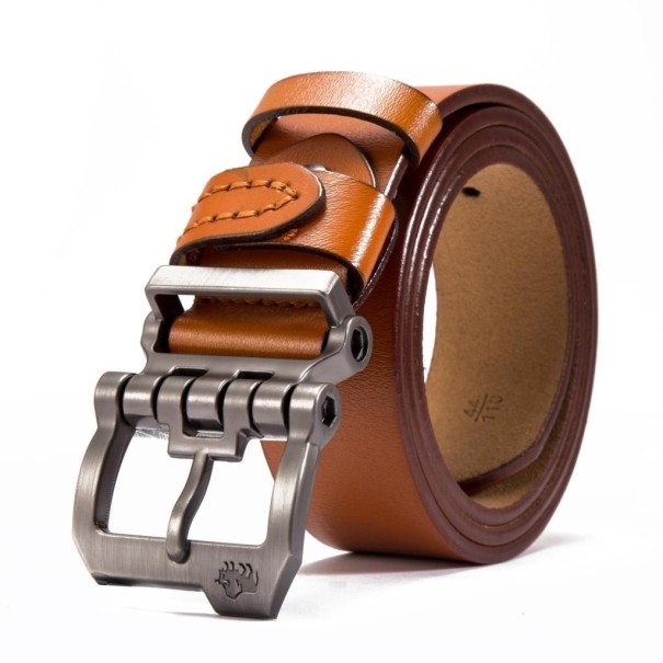 Cinturón de piel para hombre L336 120 cm 2