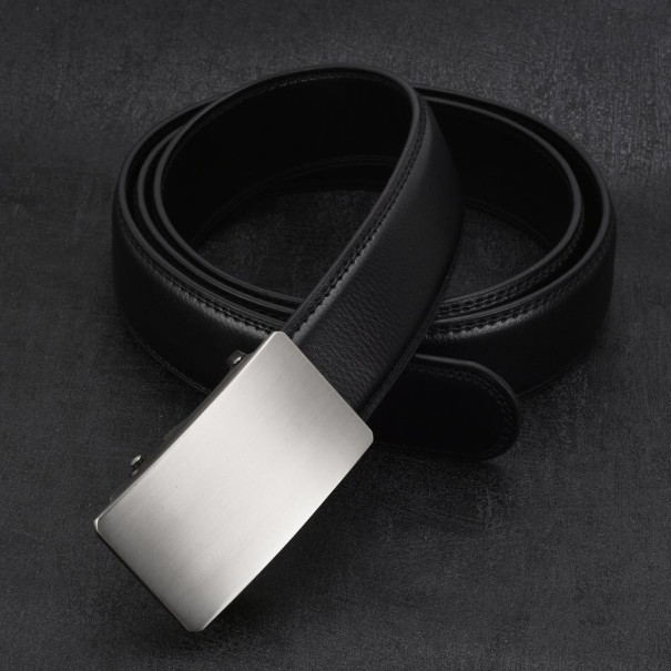 Cinturón de piel para hombre L479 110 cm
