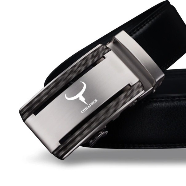 Cinturón de piel para hombre L506 110 cm