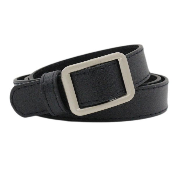 Cinturón de piel para mujer A2527 negro