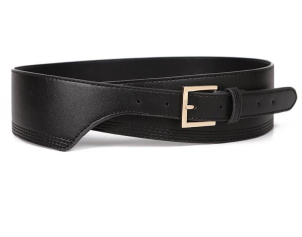 Cinturón de piel para mujer A2528 negro