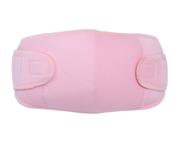 Cinturón de soporte para el embarazo rosa L