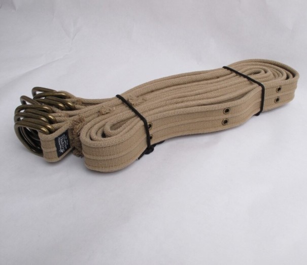 Cinturón de tela para hombre L467 beige