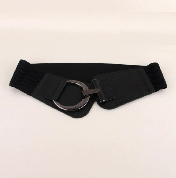 Cinturón elástico de mujer L150 negro