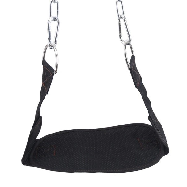 Cinturón reforzado con cadena para entrenamiento de fuerza, ideal para dominadas y flexiones con barra. Cinturón para mancuernas y pesas 1