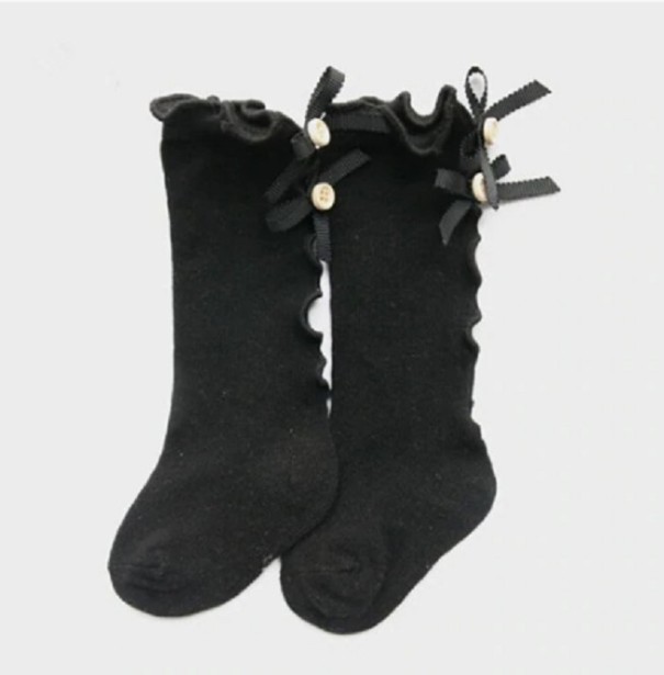 Ciorapi de fată negru 1-3 ani