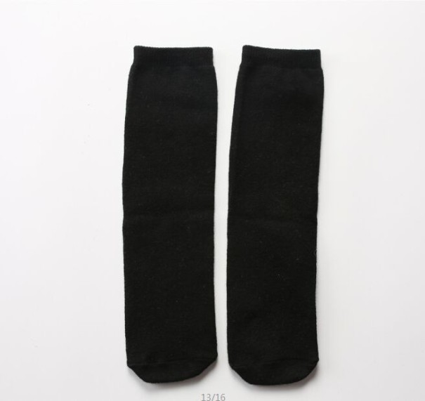 Ciorapi de o culoare pentru copii negru