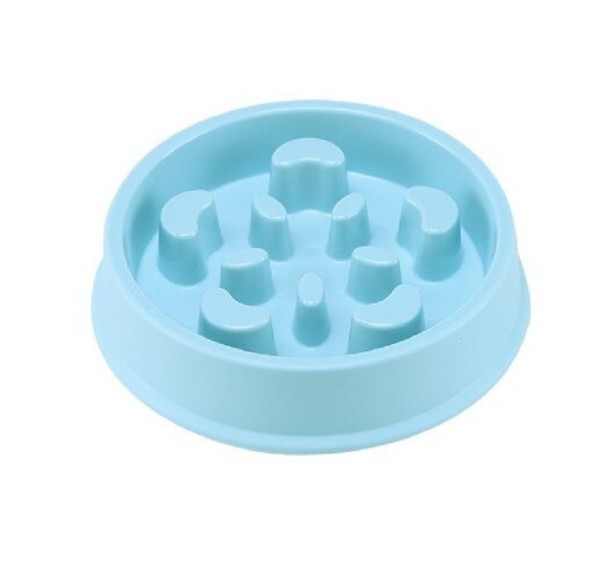 Ciotola anti-ingozzamento azzurro 3