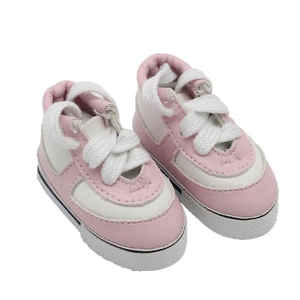 Cipők egy babának rózsaszín